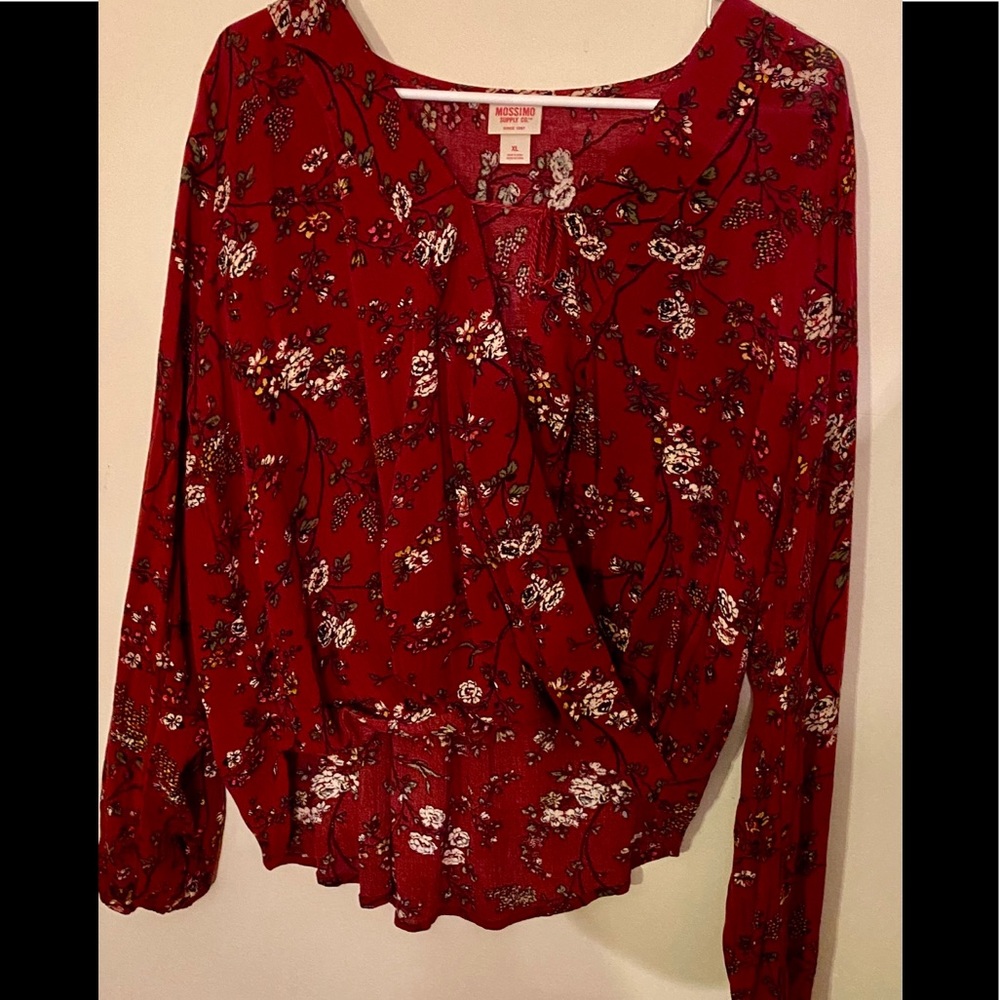 Mossimo Asymmetrical blouse